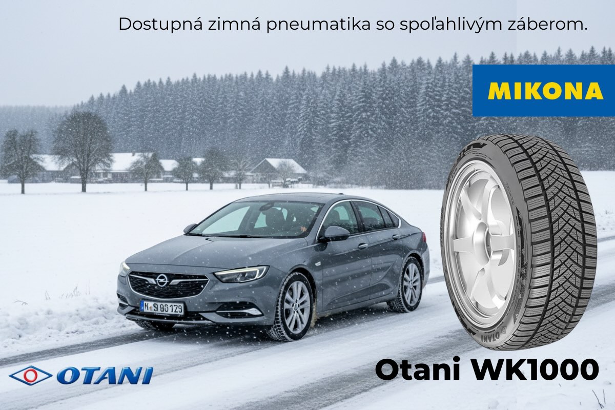 Otani WK1000 je dostupná zimná pneumatika so spoľahlivým záberom a bezpečným výkonom na snehu, ľade aj mokrej vozovke.